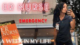 A Week In My Life - New Grad ER Nurse  VLOG