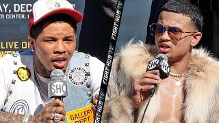 GERVONTA DAVIS & ROLANDO ROMERO HAVE HEATED BACK & FORTH PRESS CONFERENCE & FACE OFF - FULL VIDEO