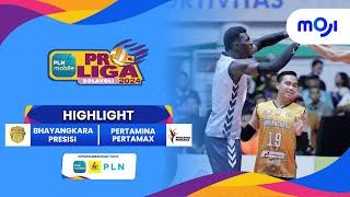 Bhayangkara Presisi VS Pertamina Pertamax 3-0  Highlight PLN Mobile Proliga 2024