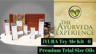 Unboxing The Ayurveda experience  Try Me Kit   6 Premium Trial Size Oils #TheAyurvedaExperience