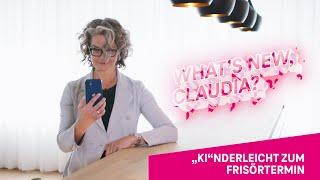 Whats new Claudia?  KI hilft bei Terminvereinbarung