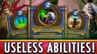 HEARTHSTONE HERO POWERS HAVE BECOME USELESS Review of All Abilities