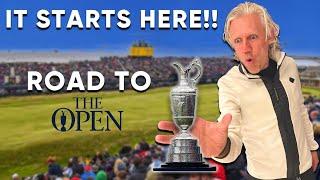 How Low Can Jimmy Bullard Shoot On OPEN QUALIFYING COURSE ?  Road To Open EP1