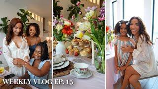 Hosting a Spring Tea Party Brunch for the Girls  RAYS WEEK S3