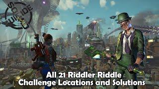 Suicide Squad Kill The Justice League - All 21 Riddler Riddle Location and Solutions Guide