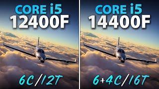 Intel i5-14400F vs i5-12400F  Test in 10 Games