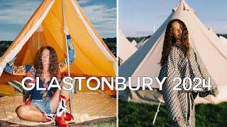 GLASTONBURY FESTIVAL ILL NEVER CAMP UNLESS ITS LIKE THIS…️  SARAH LYSANDER