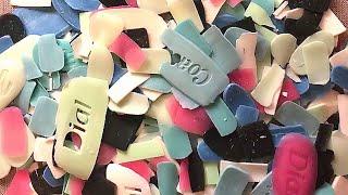 ASMR Soap Plates Soap Sheets Crushing  Dry Soap Crunching  Crunchy Soap ASMR Best Satisfying Video