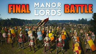 *FINAL BATTLE* Claiming Entire Map in Manor Lords  - Manor Lords Live