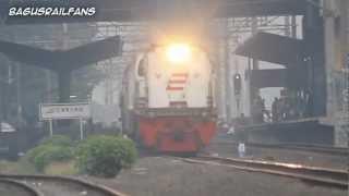 Indonesia Raya and Indonesian Railway Bendera