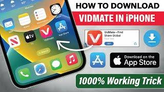 How To Download Vidmate in iphone  Vidmate Download in iphone  Vidmate in iphone  Vidmate in iOS