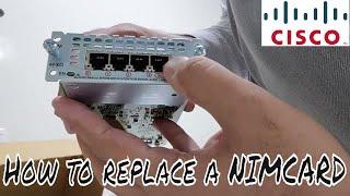 Cisco NIM-4FXO 4 Port Network Interface Module Unboxing & Installation  Cisco 4300 Series