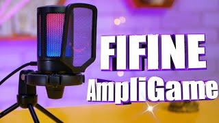 Обзор и тесты микрофона FIFINE AmpliGame Поговорил спел и офигел...