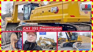 Vorstellung Brandneuer CAT 395 Großbagger in einem Steinbruch 2023.