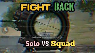 FIGHT BACKSOLO VS SQUAD MONTAGE LOW END DEVICE #Learning