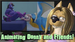 Animating Donny and friends