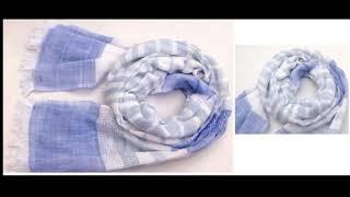 Checks Woven Scarf by INNOVATIVE CREATION