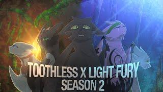 Toothless x Light Fury-SEASON 2-ALL PARTS-EN