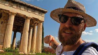 Ancient Temple of Hephaestus and the Agora  ️