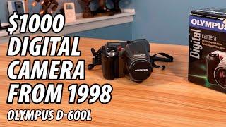 Olympus $1000 Digital Camera from 1998 - D-600L