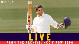 Full Live Stream  MCC v ROW Princess of Wales Memorial Match 1998  Lords