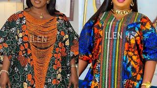 Most Hottest Ankara Styles For ladies 2024 Trendy Ankara Wax Print Dress BestBoubou & Kaftan Gown