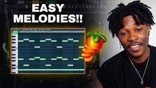 HOW TO EASILY MAKE DRILL MELODIES FROM SCRATCH IN 2023 FL Studio Tutorial for Beginners