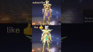 PUBG MOBILE PHARAOH X SUIT LEVEL 6 or LEVEL 7 Ultimate #shorts #pubgmobile #bgmi #iphone14 #pubgskin