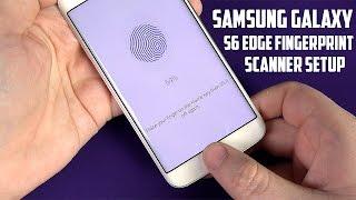 Samsung Galaxy S6 Edge Fingerprint Scanner Setup