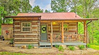 Peaceful Creekside Hideout Cabin with Hot Tub  Lovely Tiny House