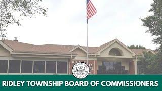 Ridley Township Board of Commissioners - January 25 Meeting