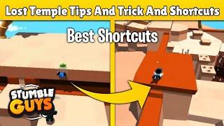 Stumble Guys Lost Temple Tips & Tricks & Shortcut  Stumble Guys New Map Tips & Trick  Stumble Guys