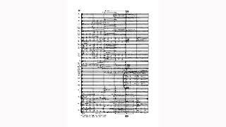 Luigi Dallapiccola - Terza Serie dei Cori for Chorus and Orchestra 1936 Score-Video