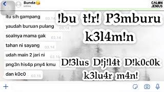 Chat Whatsapp romantis  Keluar Dalam Enak Banget Baper