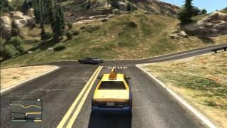 GTA V gameplay - taxi fares