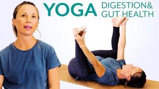 10 Minute Yoga Best Poses for Digestion & Gut Health  Beginners Yoga with Tessa