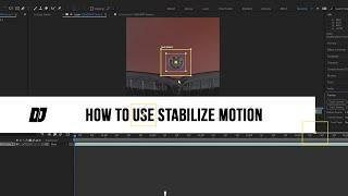 How To Stabilize Lock Footage in After Effects  Stabilize motion