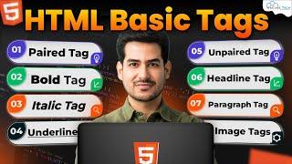 HTML Tags Tutorial for Beginners  Commonly Used Tags with Examples