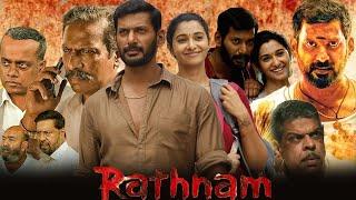 Rathnam Full Movie In Hindi Dubbed Review  Vishal Priya Bhavani Shankar Samuthirakani   Review