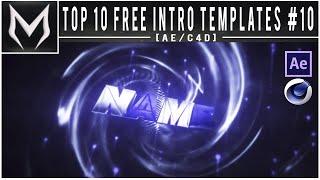 TOP 10 FREE Intro Templates #10 - Cinema 4D & After Effects