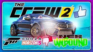 NEED FOR SPEED UNBOUND И FORZA HORIZON 5 ХУЖЕ THE CREW 2?