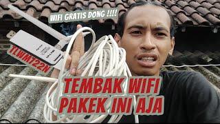 Tembak Wifi Sekitar Rumah dengan Tp Link USB