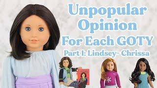 An Unpopular Opinion About Each Girl Of The Year Doll- Part 1