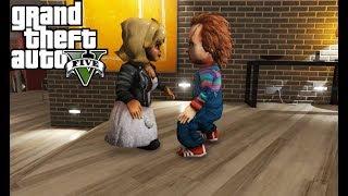 Chucky VS Tiffany - Dolls Fight GTA 5