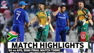 South Africa vs Afghanistan T20 World Cup Match Highlights  T20 World Cup 2024  SA vs AFG 2024