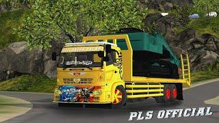 RILIS.. SHARE LIVERY MOD HINO LOHAN SEFLOADER MUAT EXCAVATOR FREE  MOD BUSSID