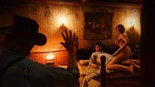 Arthur Walks In On John and Abigail  Model Swap  Red Dead Redemption 2