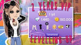 2 YEARS VIP + LEVELLING UP 2 TIMES