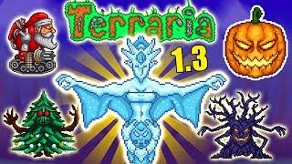 ТЫКВЕННАЯ И МОРОЗНАЯ ЛУНА В TERRARIA 1.3  ПРОХОЖДЕНИЕ ТЕРРАРИИ 1.3 НА ТЕЛЕФОНЕ #16