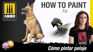 How to Paint Fur  Cómo pintar pelaje